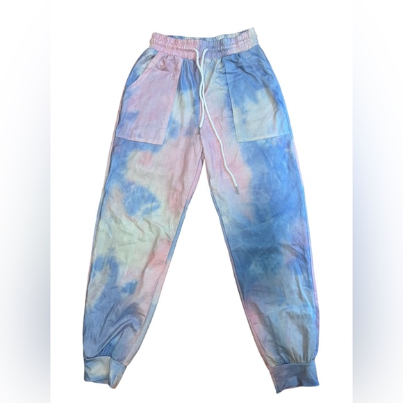 TIE DYE PJ SET (LONG PANTS AND LONG SLEEVE TOP) - Picture 3 of 3